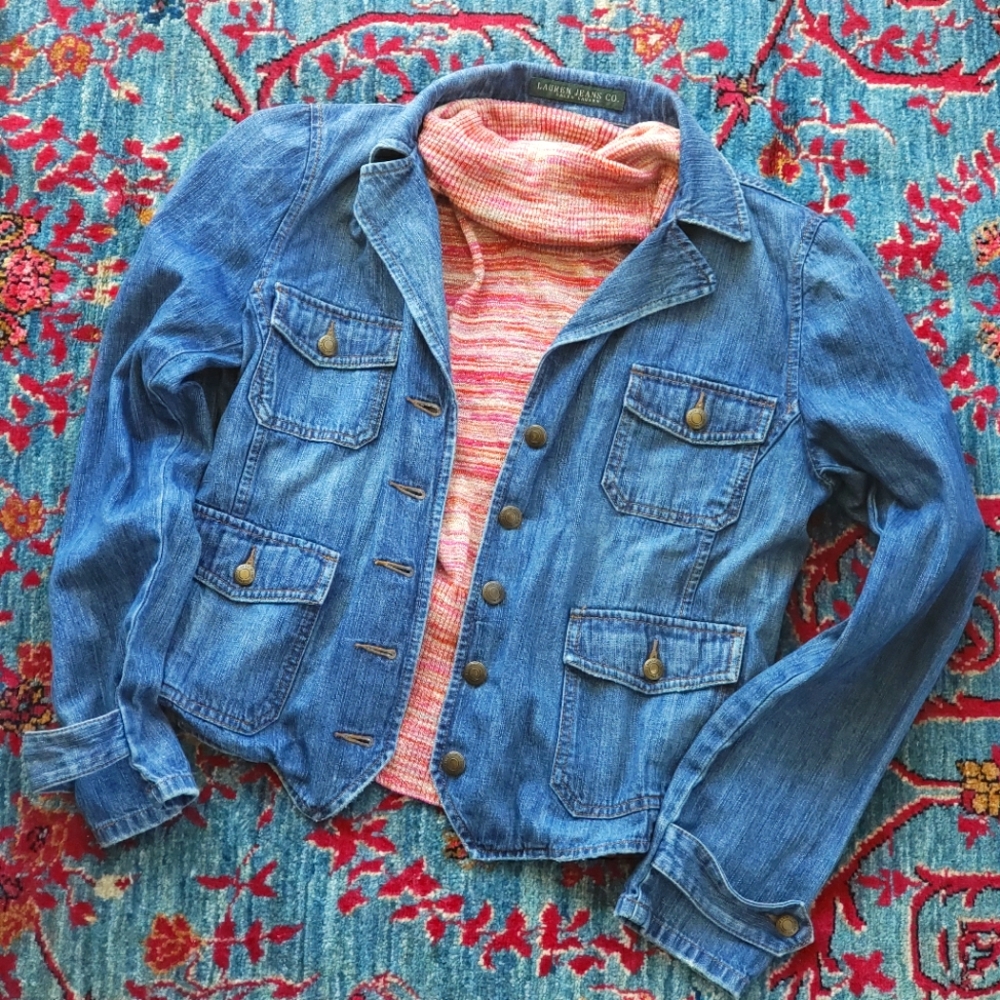 Lauren Jeans Co Jean Jacket